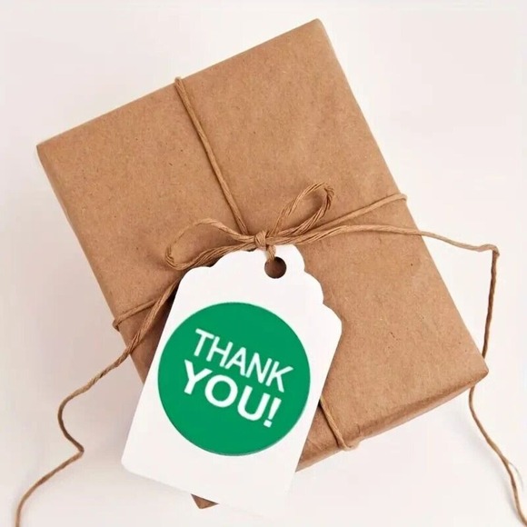 500PCS Thank You Colorful Round Stickers for Envelopes Backing 1.5 Inch Stickers - Picture 5 of 6
